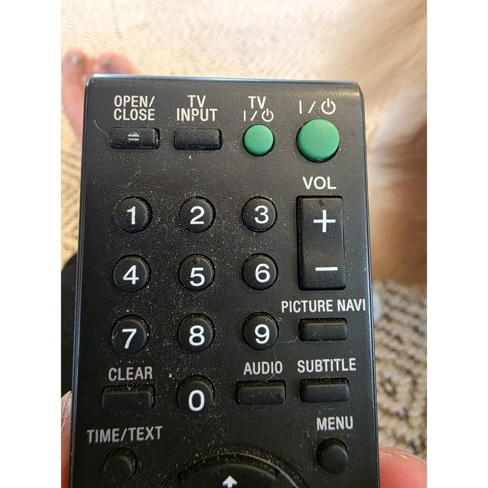 SONY Original DVD Player Remote Control for DVP-SR510H Genuine RMT-D197A Tested
